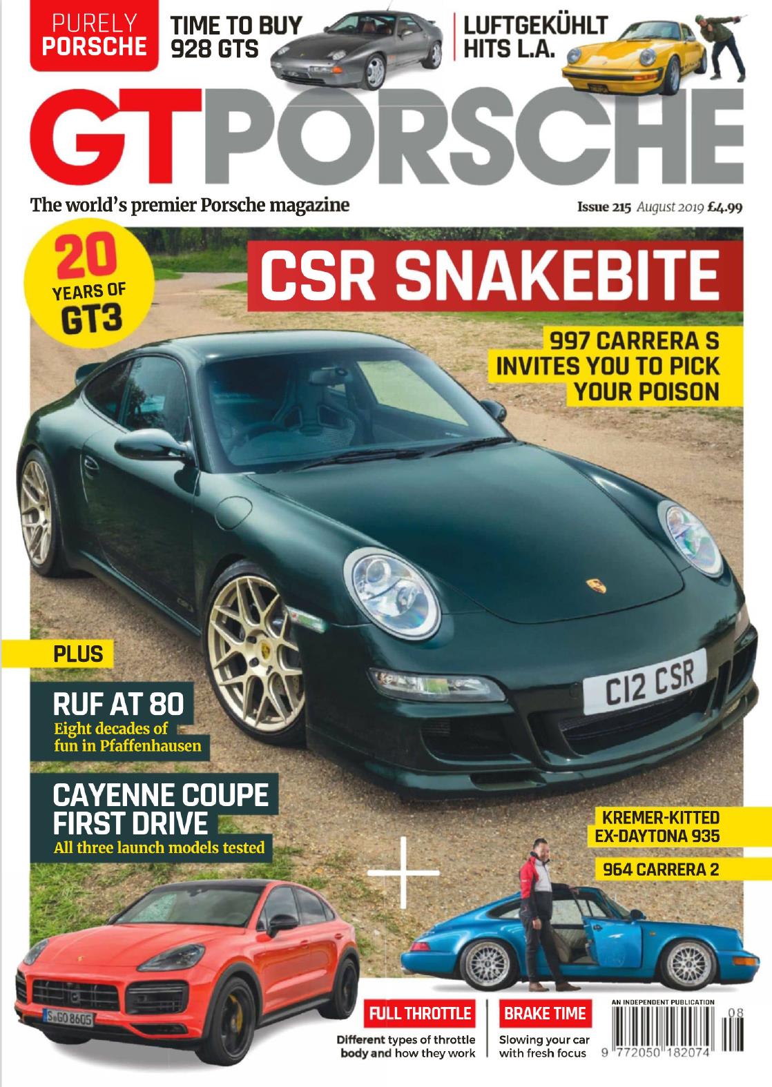 Журнал GT Porsche. august 2019